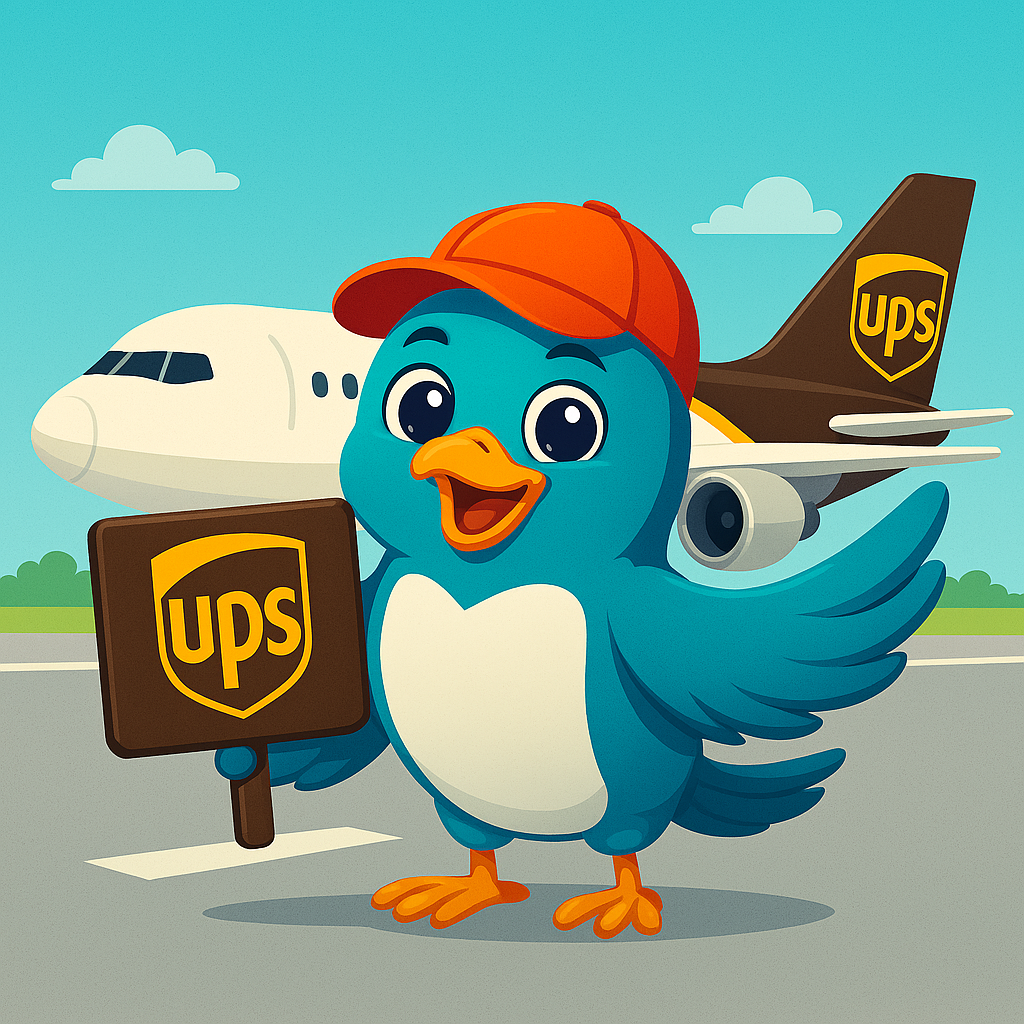 שליחת חבילה עם UPS